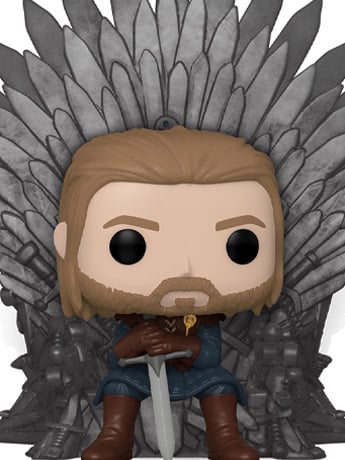Pop! Deluxe Game of Thrones: Iron Anniversary Ned Stark on Iron Throne Gallery Image 2