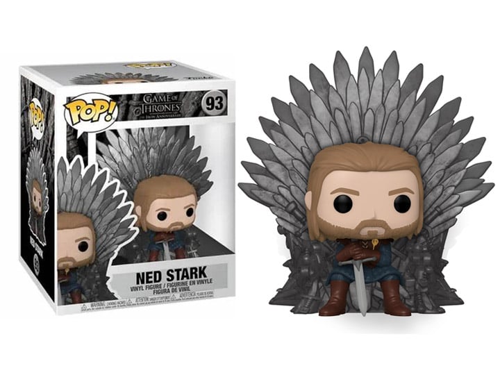 Pop! Deluxe Game of Thrones: Iron Anniversary Ned Stark on Iron Throne Gallery Image 1
