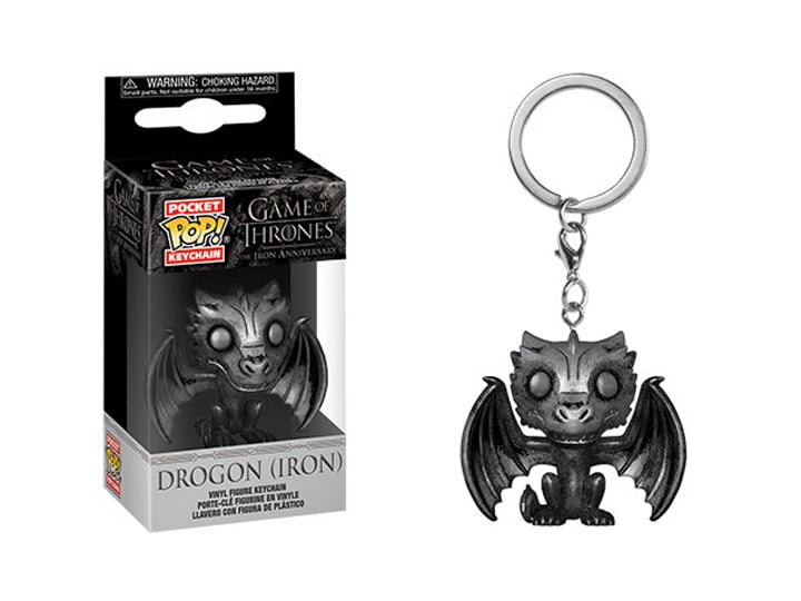 Pocket Pop! Keychain: Game of Thrones Iron Anniversary Drogon Gallery Image 1