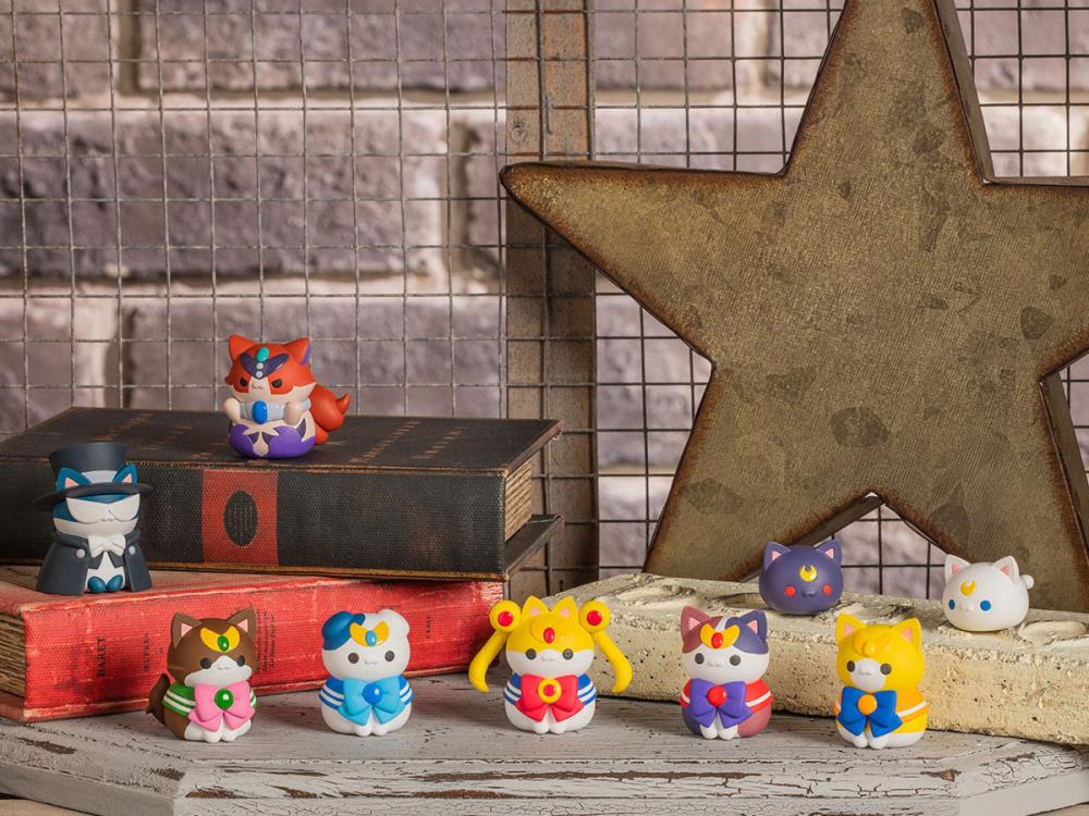 Sailor Moon Mega Cat Project Sailor Mewn Box of 8 Figures (With Bonus) Gallery Image 11
