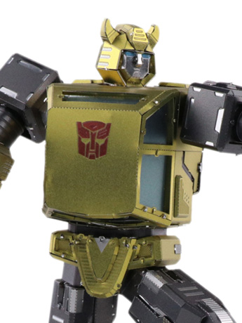 Transformers G1 Bumblebee 3D Metal Puzzle Model Kit Gallery Image 2
