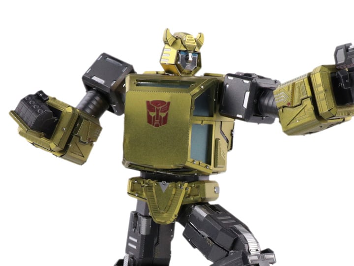Transformers G1 Bumblebee 3D Metal Puzzle Model Kit Gallery Image 1
