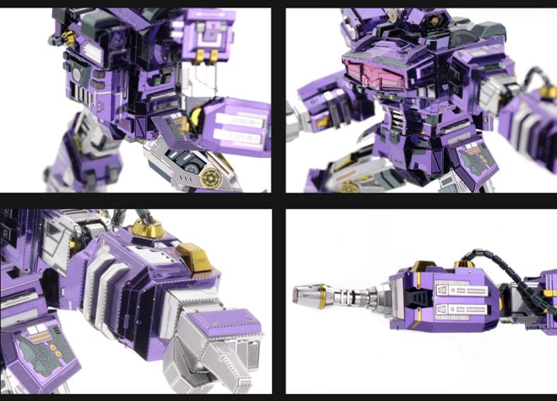 Transformers G1 Shockwave 3D Metal Puzzle Model Kit Gallery Image 8