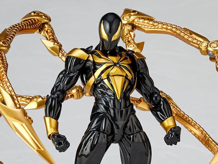 アメコミ REVOLTECH Amazing Yamaguchi Iron Spider Amazing Yamaguchi Revoltech No.023 Iron Spider (Reissue) Action