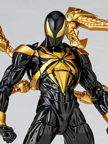 P*i様 REVOLTECH IRON SPIDER フィギュア Revoltech Amazing Yamaguchi Iron Spider Action Figure
