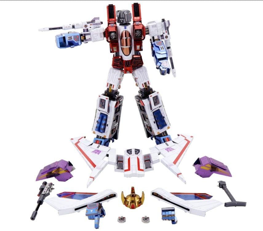 Transformers G1 Starscream 3D Metal Puzzle Model Kit Gallery Image 6