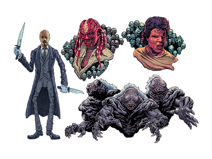Nightbreed Wall Decor Collection Series 1 Gallery Image 1