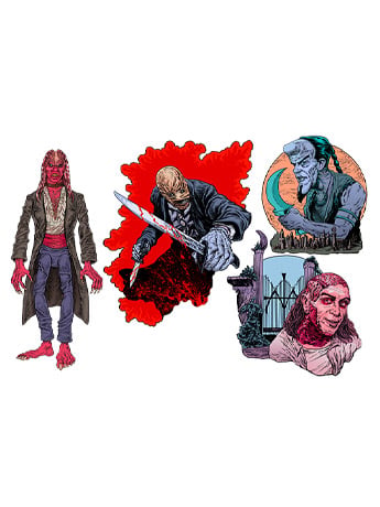 Nightbreed Wall Decor Collection Series 2 Gallery Image 2