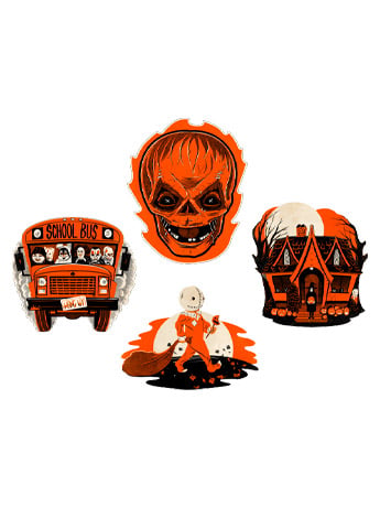 Trick 'r Treat Wall Decor Collection (Glow-In-The -Dark) Gallery Image 2