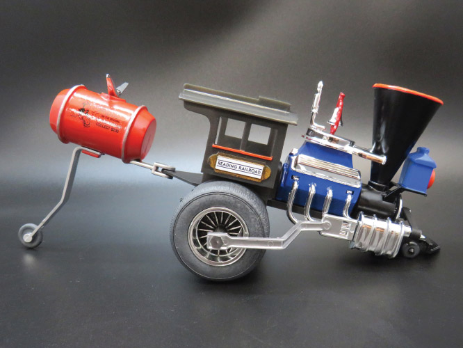 Monopoly Reading Railroad Custom Locomotive 1/25 Scale Model Kit Gallery Image 6