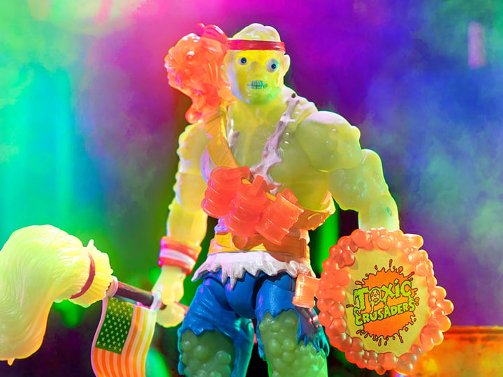 Toxic Crusaders ULTIMATES! Toxie (Radioactive Red Rage) Figure Gallery Image 1