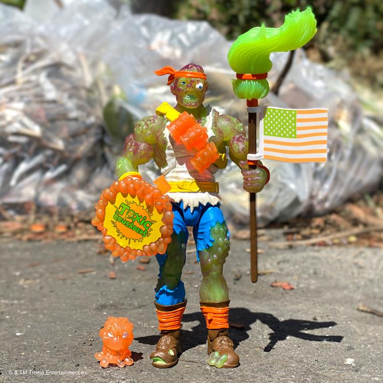 Toxic Crusaders ULTIMATES! Toxie (Radioactive Red Rage) Figure Gallery Image 10