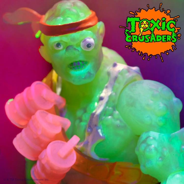 Toxic Crusaders ULTIMATES! Toxie (Radioactive Red Rage) Figure Gallery Image 13