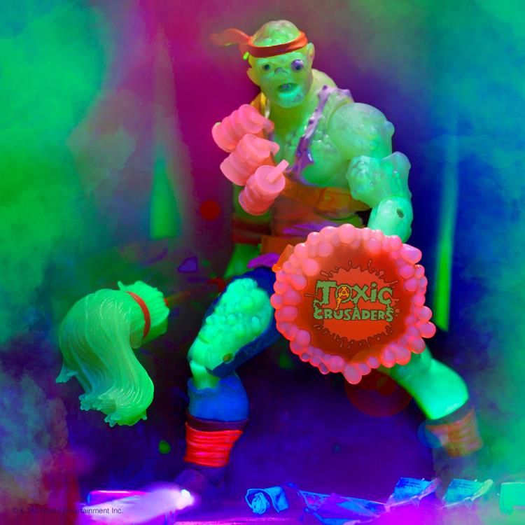 Toxic Crusaders ULTIMATES! Toxie (Radioactive Red Rage) Figure Gallery Image 8