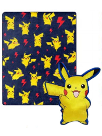 Pokemon Lightning Zap Hugger & Throw Blanket Gallery Image 2