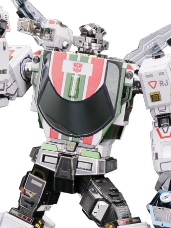 Transformers G1 Wheeljack 3D Metal Puzzle Model Kit Gallery Image 2