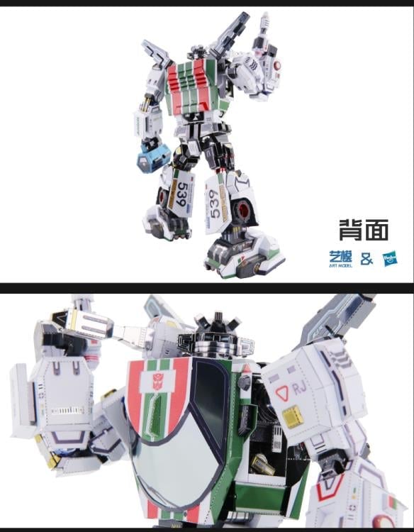 Transformers G1 Wheeljack 3D Metal Puzzle Model Kit Gallery Image 6