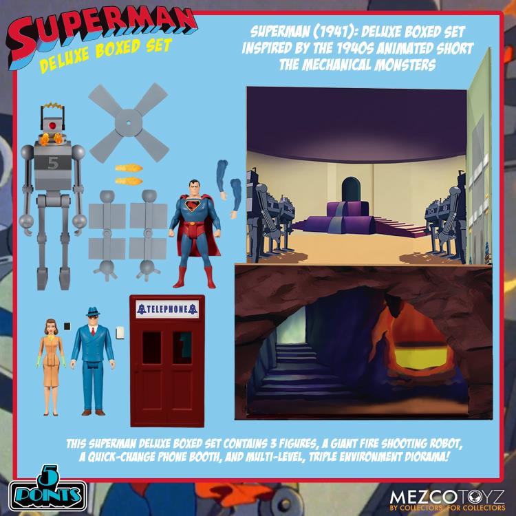 Superman: The Mechanical Monsters (1941) 5 Points Deluxe Boxed Set Gallery Image 14