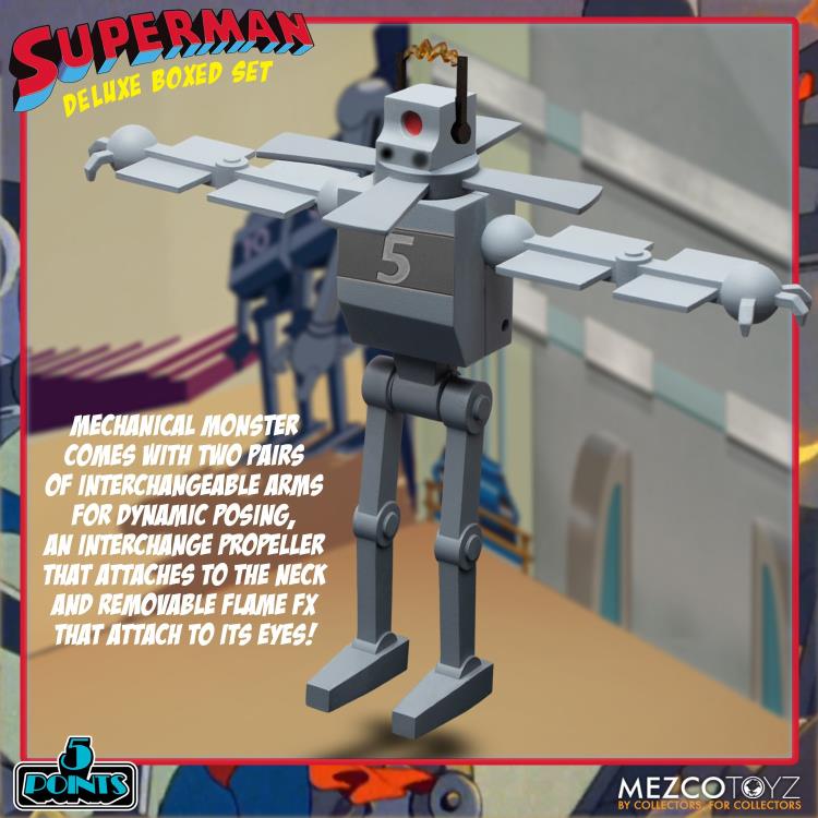 Superman: The Mechanical Monsters (1941) 5 Points Deluxe Boxed Set Gallery Image 7