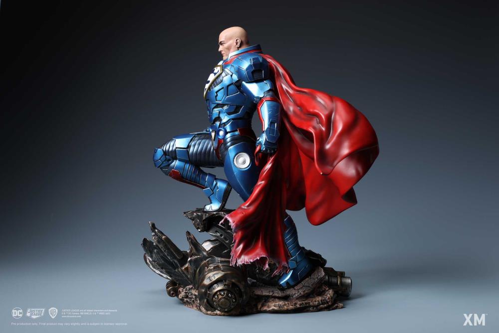 DC Rebirth Premium Collectibles Lex Luthor 1/6 Scale Limited Edition Statue With Plaque Gallery Image 7
