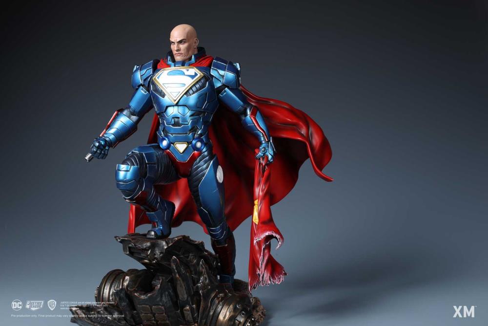 DC Rebirth Premium Collectibles Lex Luthor 1/6 Scale Limited Edition Statue With Plaque Gallery Image 3