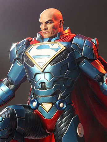 DC Rebirth Premium Collectibles Lex Luthor 1/6 Scale Limited Edition Statue With Plaque Gallery Image 2