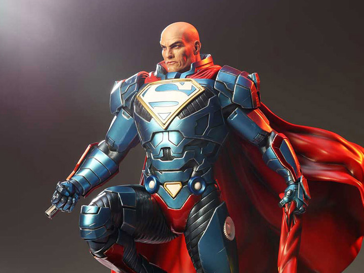 DC Rebirth Premium Collectibles Lex Luthor 1/6 Scale Limited Edition Statue With Plaque Gallery Image 1