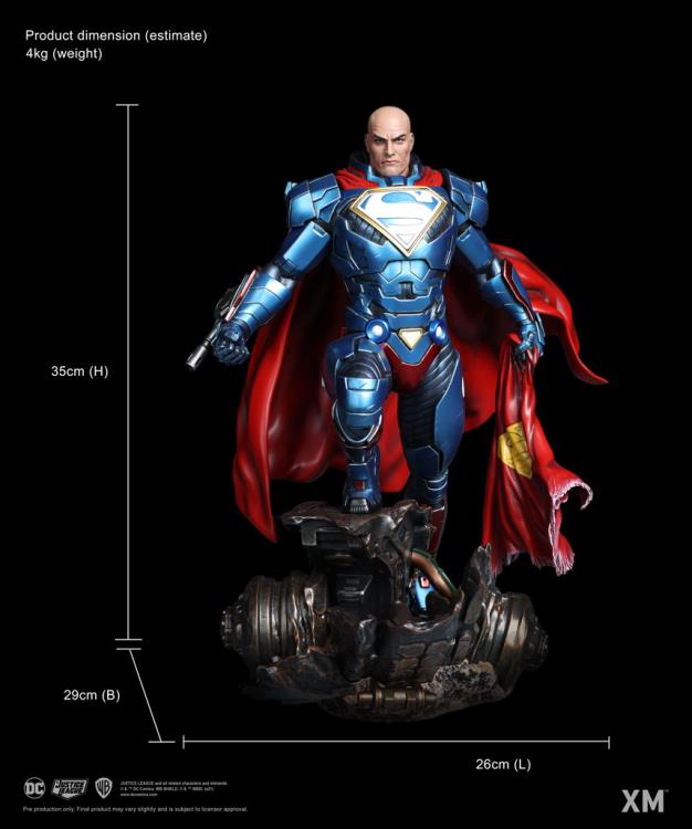 DC Rebirth Premium Collectibles Lex Luthor 1/6 Scale Limited Edition Statue With Plaque Gallery Image 21