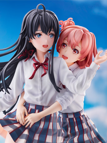 My Teen Romantic Comedy SNAFU Yukino Yukinoshita & Yui Yuigahama (Ending Ver.) 1/7 Scale Shibuya Scramble Figure Gallery Image 2