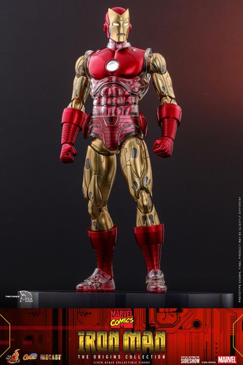 Marvel Comics The Origin Collection CMS07D37 Iron Man 1/6 Scale Collectible Figure Gallery Image 16