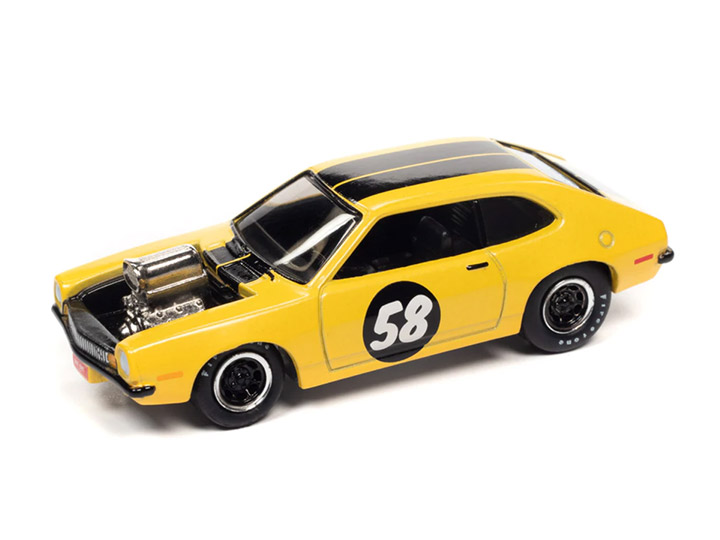 Johnny Lightning Street Freaks Release 3 2021 (Ver. B) 1/64 Scale Spoilers 1971 Ford Pinto Gallery Image 1
