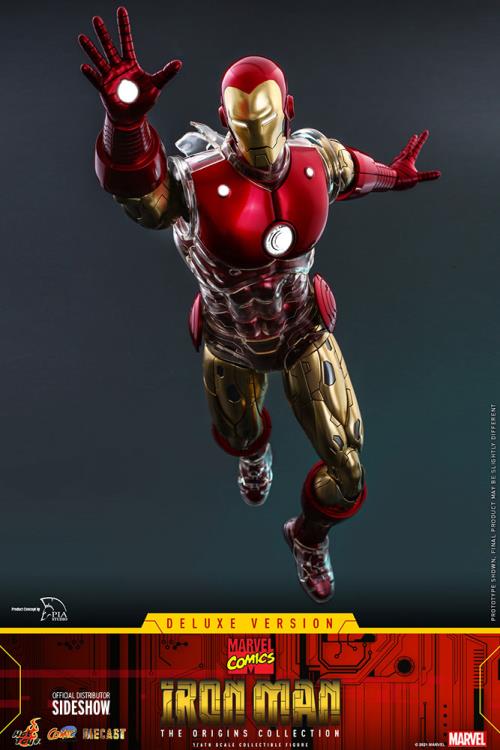 Marvel Comics The Origin Collection CMS08D38 Deluxe Iron Man 1/6 Scale Collectible Figure Gallery Image 19
