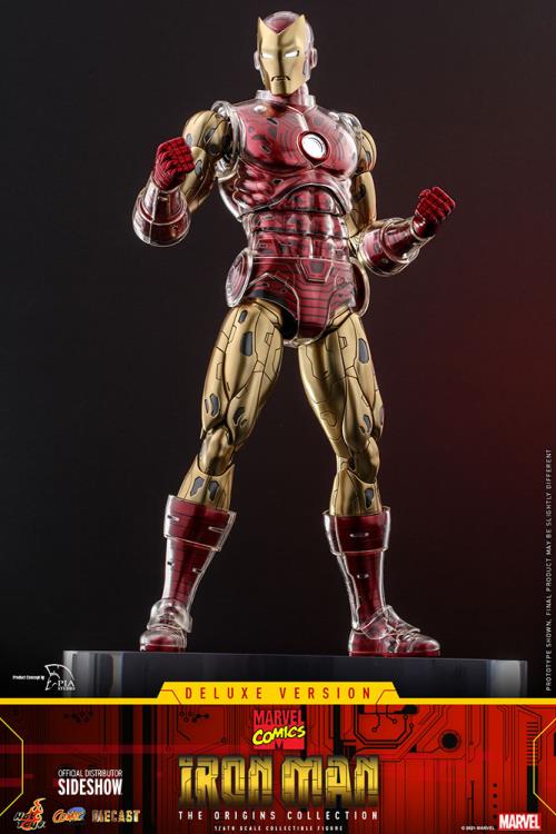 Marvel Comics The Origin Collection CMS08D38 Deluxe Iron Man 1/6 Scale Collectible Figure Gallery Image 13