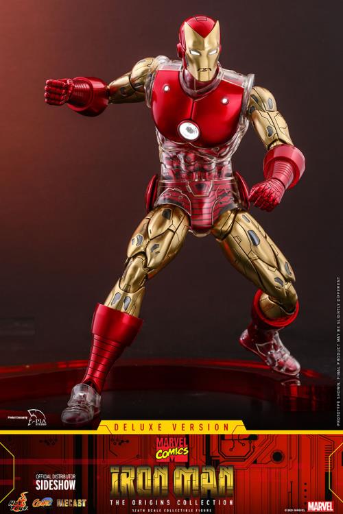 Marvel Comics The Origin Collection CMS08D38 Deluxe Iron Man 1/6 Scale Collectible Figure Gallery Image 20