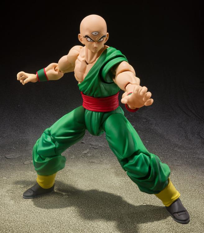 Dragon Ball Z S.H.Figuarts Tien and Chiaotzu Exclusive Action Figure Set Gallery Image 5
