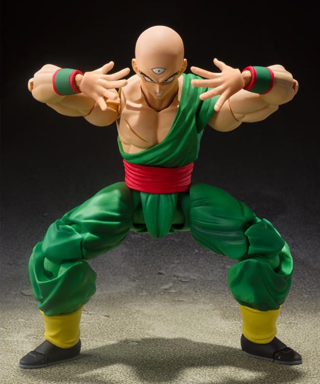 Dragon Ball Z S.H.Figuarts Tien and Chiaotzu Exclusive Action Figure Set Gallery Image 6