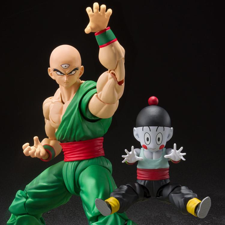 Dragon Ball Z S.H.Figuarts Tien and Chiaotzu Exclusive Action Figure Set Gallery Image 9