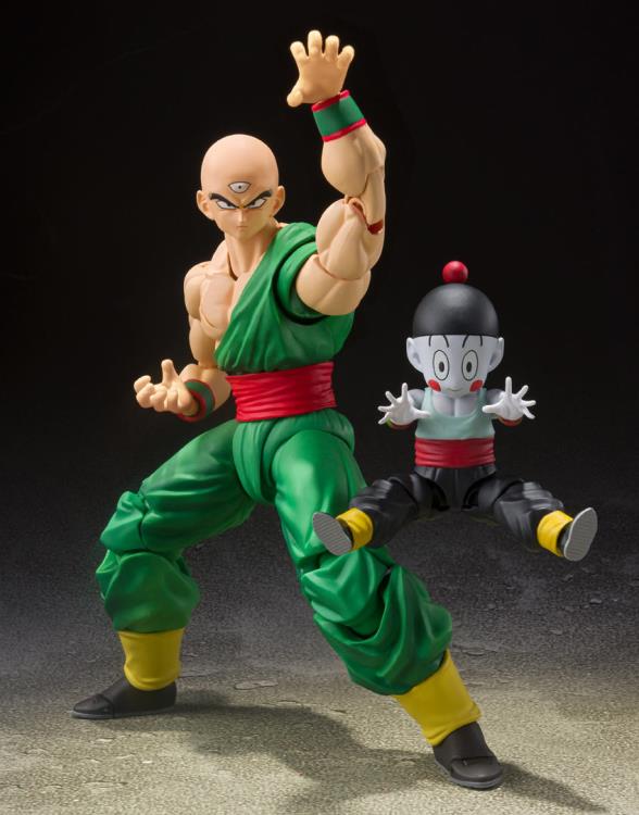 Dragon Ball Z S.H.Figuarts Tien and Chiaotzu Exclusive Action Figure Set Gallery Image 3