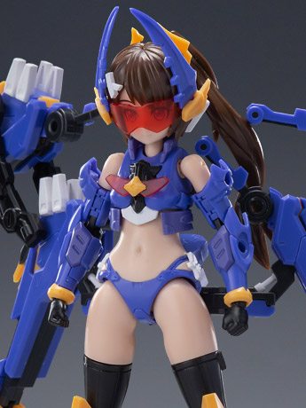 A.T.K. Girl Stag Beetle 1/12 Scale Model Kit Gallery Image 2