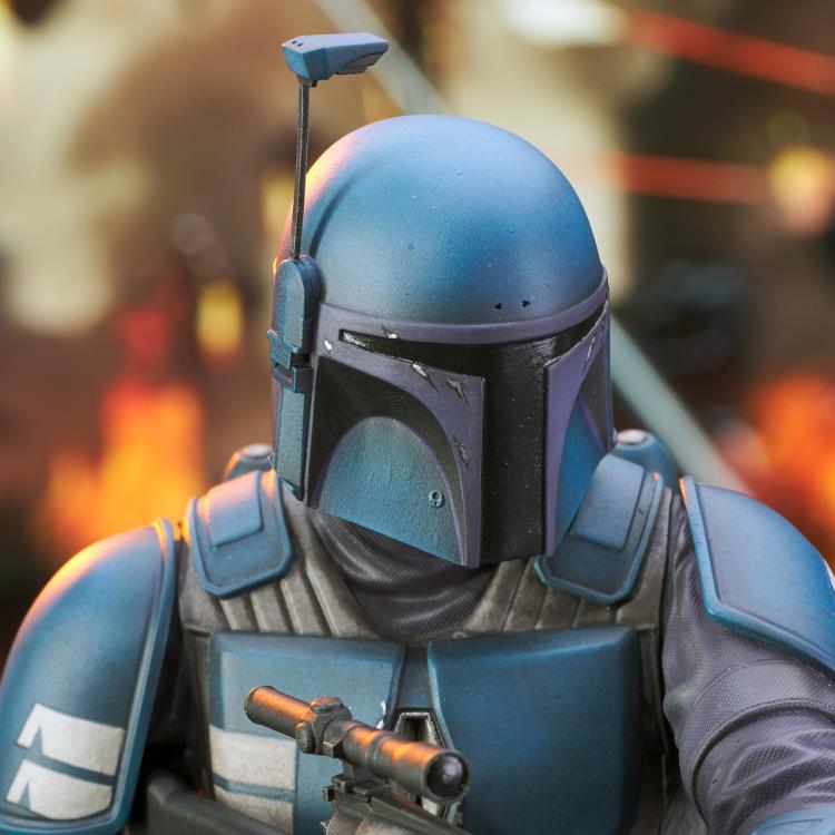 The Mandalorian Death Watch Mandalorian 1/6 Scale PX Previews Exclusive Limited Edition Bust Gallery Image 15