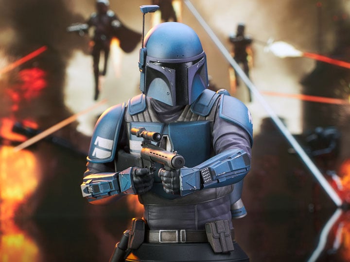 The Mandalorian Death Watch Mandalorian 1/6 Scale PX Previews Exclusive Limited Edition Bust Gallery Image 1