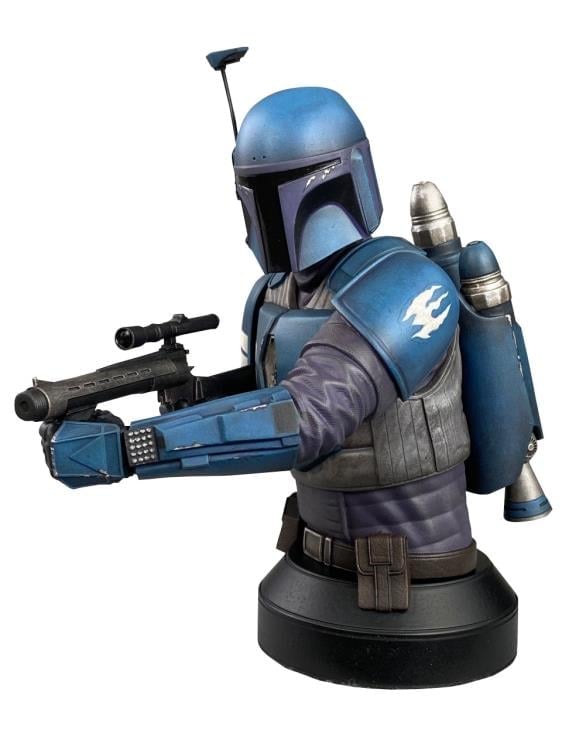 The Mandalorian Death Watch Mandalorian 1/6 Scale PX Previews Exclusive Limited Edition Bust Gallery Image 4