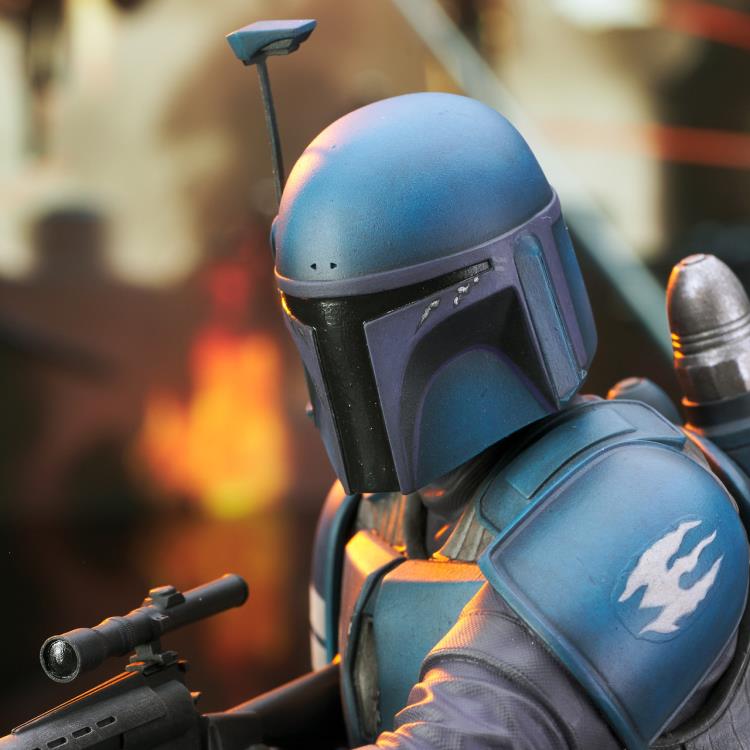 The Mandalorian Death Watch Mandalorian 1/6 Scale PX Previews Exclusive Limited Edition Bust Gallery Image 13