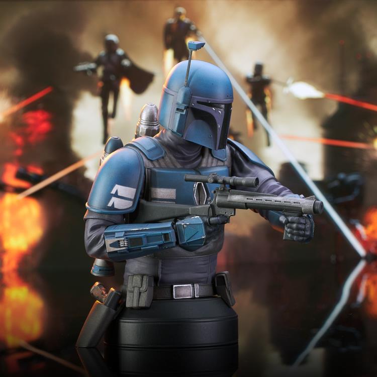 The Mandalorian Death Watch Mandalorian 1/6 Scale PX Previews Exclusive Limited Edition Bust Gallery Image 11