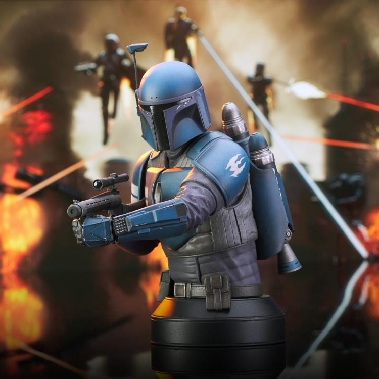 The Mandalorian Death Watch Mandalorian 1/6 Scale PX Previews Exclusive Limited Edition Bust Gallery Image 12