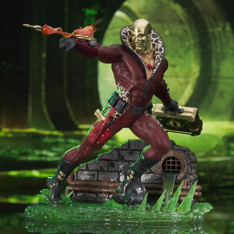 G.I. Joe Gallery Profit Director Destro PX Previews Exclusive Limited Edition Figure Diorama Gallery Image 3
