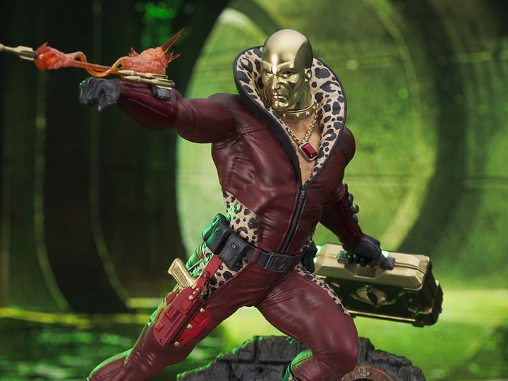 G.I. Joe Gallery Profit Director Destro PX Previews Exclusive Limited Edition Figure Diorama Gallery Image 1