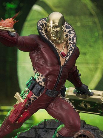 G.I. Joe Gallery Profit Director Destro PX Previews Exclusive Limited Edition Figure Diorama Gallery Image 2