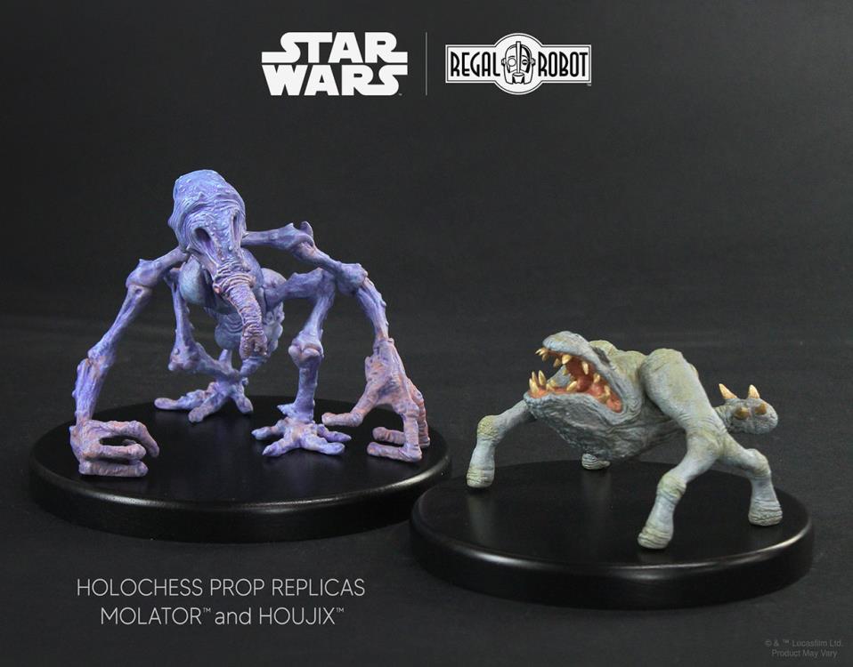 Star Wars Holochess Creatures Molator & Houjix Prop Replicas Gallery Image 3