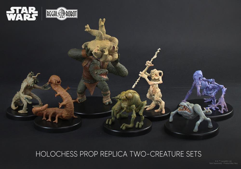 Star Wars Holochess Creatures Molator & Houjix Prop Replicas Gallery Image 5